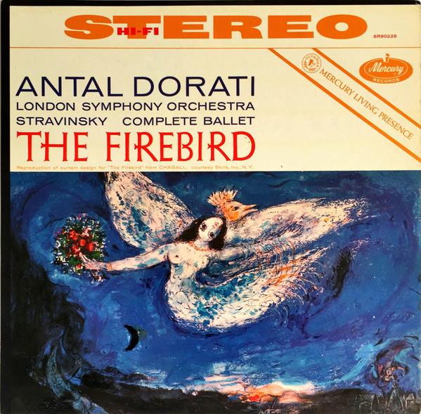 Stravinsky - The Firebird / Dorati - Nearly White Hot Stamper (With Issues)