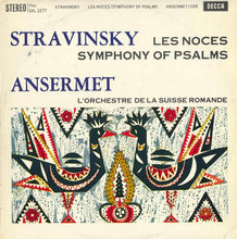 Load image into Gallery viewer, Stravinsky - Les Noces / Symphony Of Psalms / Ansermet - Nearly White Hot Stamper