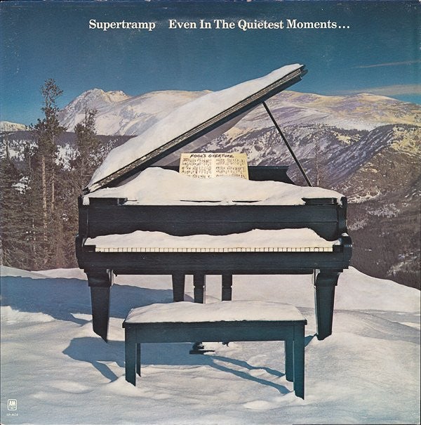 Supertramp - Even In The Quietest Moments (UK Vinyl) - White Hot Stamper