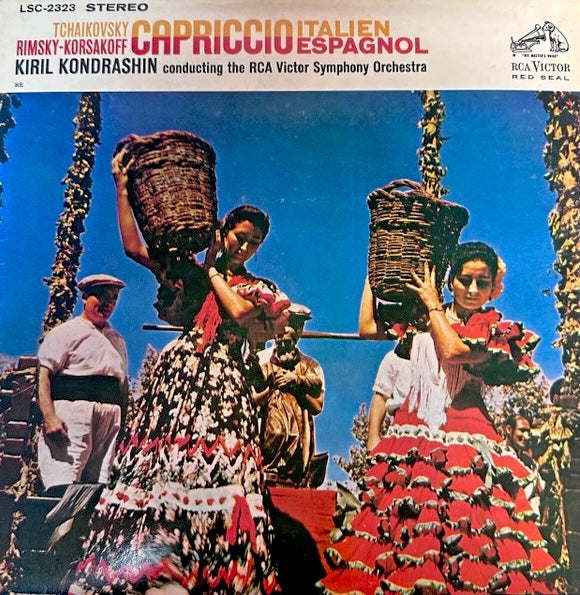 Tchaikovsky / Rimsky-Korsakoff - Capriccio Italien / Capriccio Espagnol / Kondrashin - Super Hot Stamper