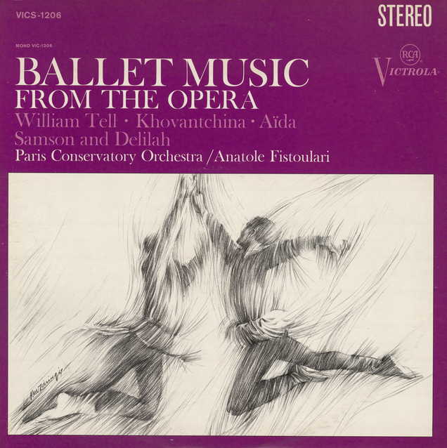 Verdi / Saint-Saens / Rossini / Mussorgsky - Ballet Music from the Opera / Fistoulari - Hot Stamper
