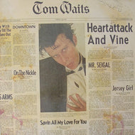 Waits, Tom - Heartattack and Vine - White Hot Stamper 699 3/2.5 2504