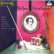 Weber - Overtures / Ansermet - White Hot Stamper