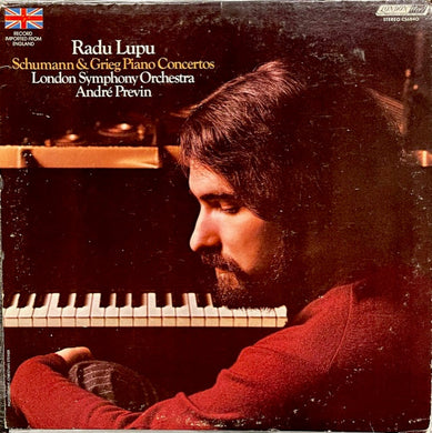 Grieg and Schumann - Piano Concertos / Lupu / Previn / LSO - Super Hot Stamper
