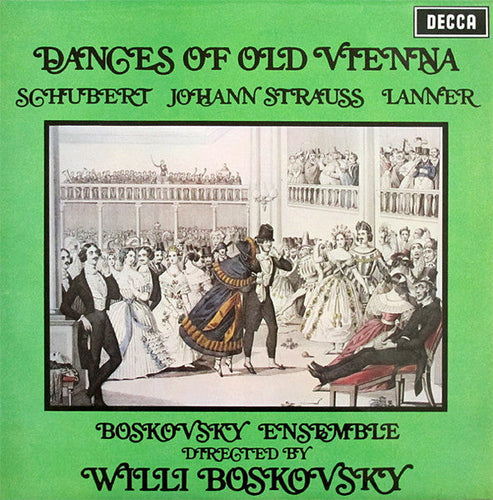Strauss / Schubert / Lanner - Dances of Old Vienna / Boskovsky - Super Hot Stamper (With Issues)