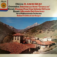 Falla / Ravel / Granados - El Amor Brujo / De Burgos - White Hot Stamper 599 2208