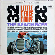 Beach Boys, The - Little Deuce Coupe - Nearly White Hot Stamper (With Issues)