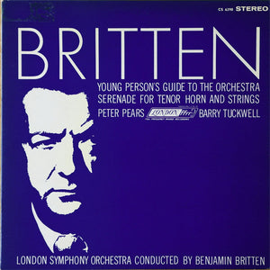Britten - Young Person's Guide To The Orchestra / Serenade - Super Hot Stamper