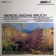 Mendelssohn / Bruch - Violin Concerto / Scottish Fantasia / Campoli / Boult - Super Hot Stamper 199