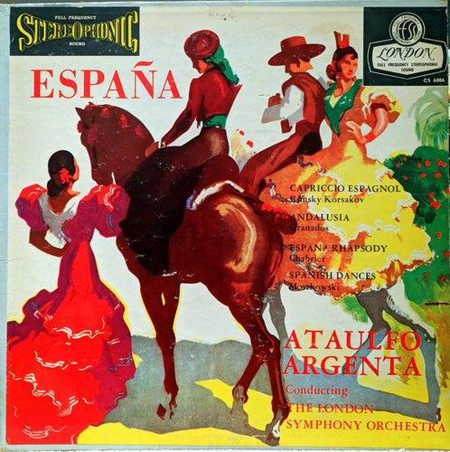 Chabrier - España / Rimsky-Korsakov - Capriccio Espagnol / Argenta - White Hot Stamper