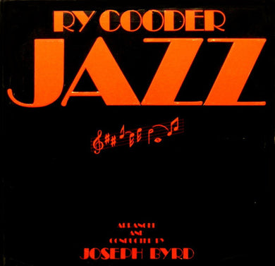 Cooder, Ry - Jazz - White Hot Stamper