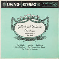 Gilbert and Sullivan - Overtures / Ward - White Hot Stamper (With Issues)