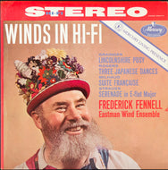 Grainger / Rogers / Milhaud / Strauss - Winds In Hi-Fi / Fennell - White Hot Stamper (With Issues)