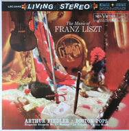 Liszt - The Music of Franz Liszt / Fiedler - Super Hot Stamper