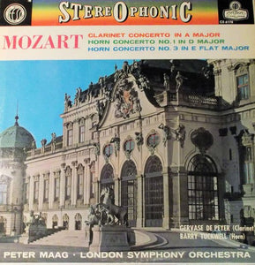 Mozart - Clarinet and Horn Concertos / Maag - Nearly White Hot Stamper