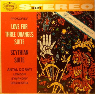 Prokofiev - The Love For Three Oranges Suite / Scythian Suite - White Hot Stamper (With Issues)