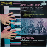 Rachmaninoff / Piano Concerto No. 2 / Katchen / Solti - Nearly White Hot Stamper