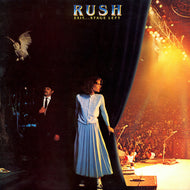 Rush - Exit Stage Left - White Hot Stamper (Quiet Vinyl)
