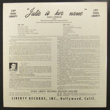 Load image into Gallery viewer, London, Julie - Julie Is Her Name - White Hot Stamper (With Issues)