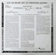 Load image into Gallery viewer, Beethoven - Symphony No. 5 / Ansermet - White Hot Stamper